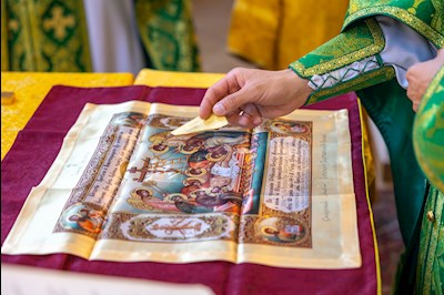 Спасский храм отметил малый престольный праздник