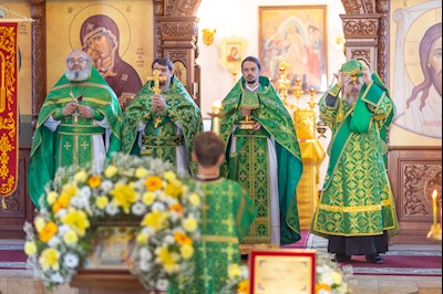 Спасский храм отметил малый престольный праздник