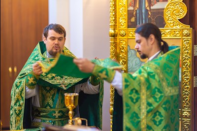 Спасский храм отметил малый престольный праздник
