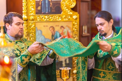 Спасский храм отметил малый престольный праздник