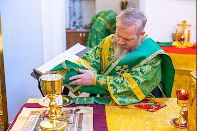 Спасский храм отметил малый престольный праздник