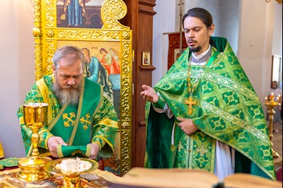 Спасский храм отметил малый престольный праздник