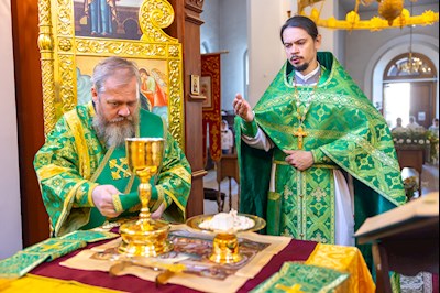 Спасский храм отметил малый престольный праздник