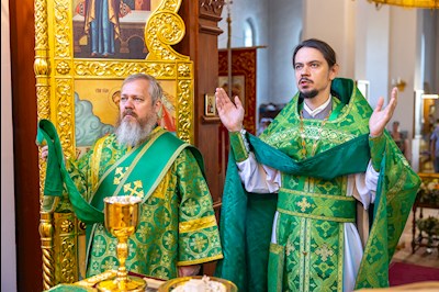 Спасский храм отметил малый престольный праздник