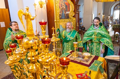 Спасский храм отметил малый престольный праздник