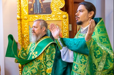 Спасский храм отметил малый престольный праздник