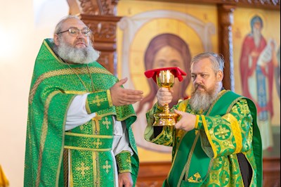 Спасский храм отметил малый престольный праздник