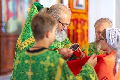 Спасский храм отметил малый престольный праздник