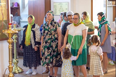 Спасский храм отметил малый престольный праздник