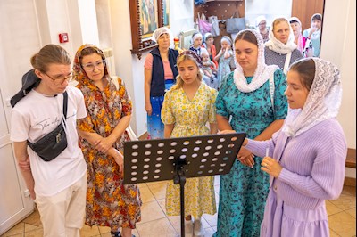 Спасский храм отметил малый престольный праздник