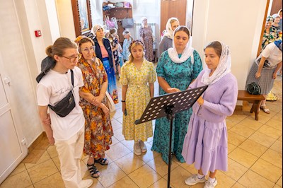 Спасский храм отметил малый престольный праздник