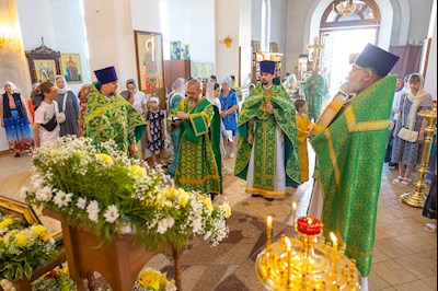 Спасский храм отметил малый престольный праздник