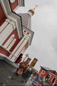 В день столетней годовщины расстрела царской семьи в Саратове состоялся крестный ход