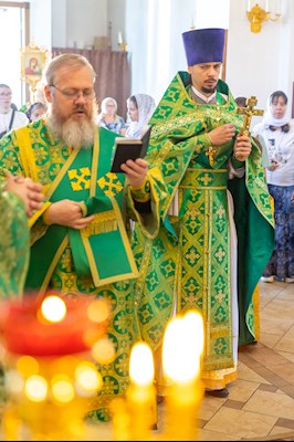 Спасский храм отметил малый престольный праздник