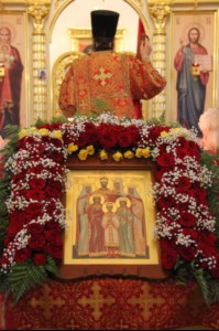 В день столетней годовщины расстрела царской семьи в Саратове состоялся крестный ход