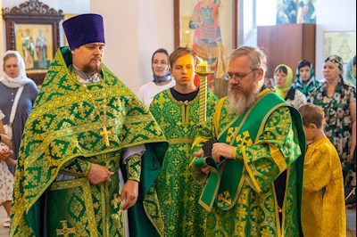 Спасский храм отметил малый престольный праздник