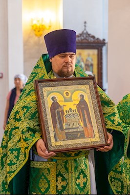 Спасский храм отметил малый престольный праздник