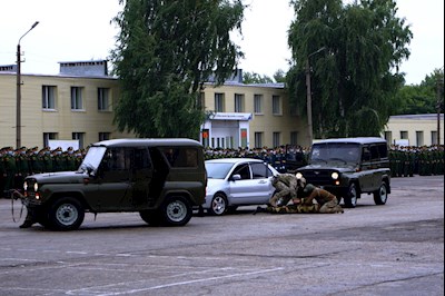 Представители епархии приняли участие в праздновании юбилея Таманской ракетной дивизии