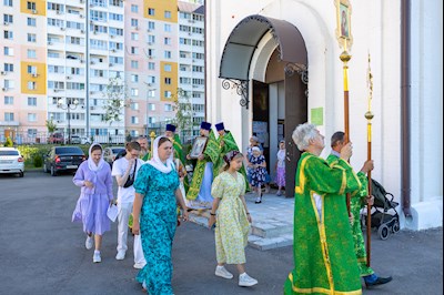 Спасский храм отметил малый престольный праздник
