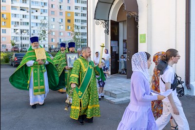 Спасский храм отметил малый престольный праздник