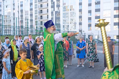 Спасский храм отметил малый престольный праздник
