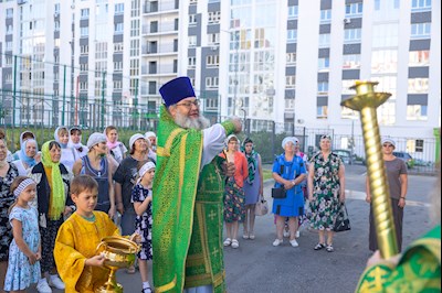 Спасский храм отметил малый престольный праздник
