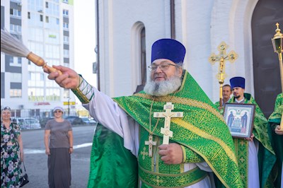 Спасский храм отметил малый престольный праздник