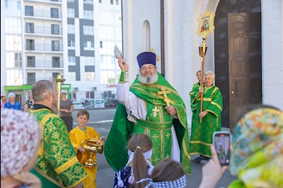Спасский храм отметил малый престольный праздник