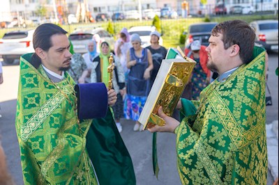 Спасский храм отметил малый престольный праздник