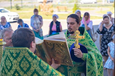 Спасский храм отметил малый престольный праздник