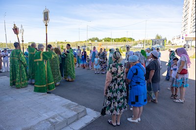 Спасский храм отметил малый престольный праздник