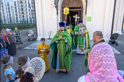 Спасский храм отметил малый престольный праздник