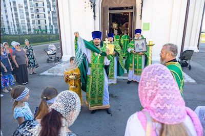 Спасский храм отметил малый престольный праздник