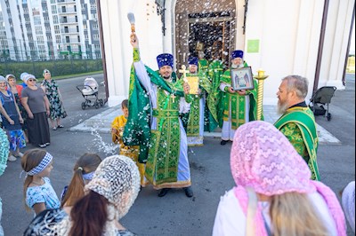 Спасский храм отметил малый престольный праздник