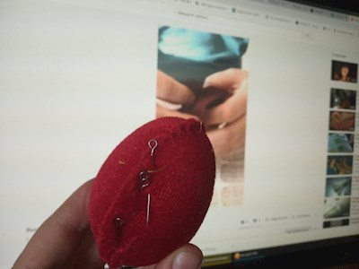Участницы золотошвейного кружка Троицкого собора приняли участие в онлайн-мастер-классе