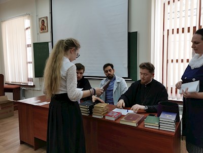 Состоялся IX Межъепархиальный конкурс чтецов на церковнославянском языке