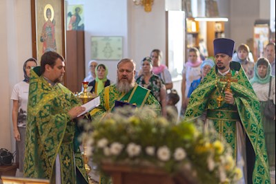Спасский храм отметил малый престольный праздник