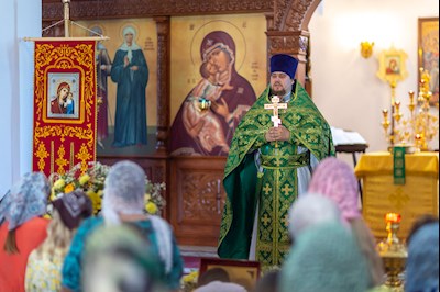 Спасский храм отметил малый престольный праздник