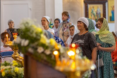 Спасский храм отметил малый престольный праздник