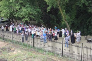 В день столетней годовщины расстрела царской семьи в Саратове состоялся крестный ход