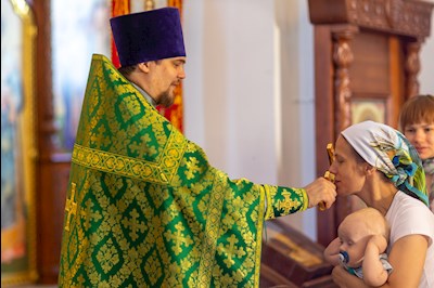 Спасский храм отметил малый престольный праздник