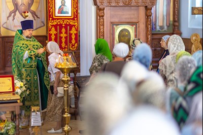 Спасский храм отметил малый престольный праздник