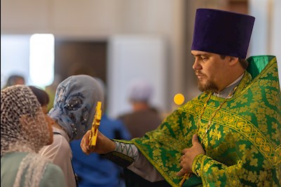 Спасский храм отметил малый престольный праздник