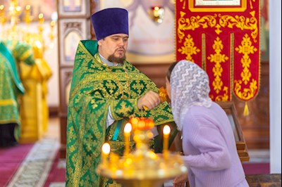 Спасский храм отметил малый престольный праздник