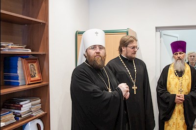 Митрополит Игнатий совершил поездку по храмам Центрального благочиния