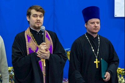 Священнослужители благословили участников соревнований «Спорт против терроризма»