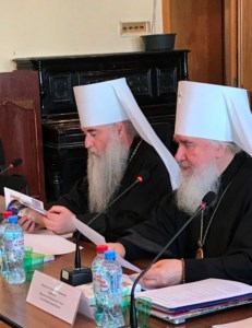 Митрополит Лонгин принял участие в общем собрании членов Издательского совета