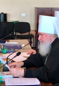 Митрополит Лонгин принял участие в общем собрании членов Издательского совета