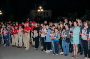 «Вахта памяти» и митинг, посвященный годовщине начала ВОВ, в Татищево
