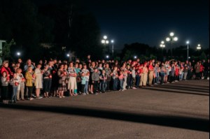 «Вахта памяти» и митинг, посвященный годовщине начала ВОВ, в Татищево